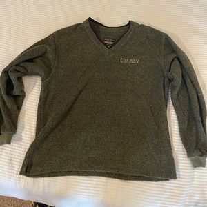 Cal Poly Straight Down golf Long Sleeve M V Neck Pull Over